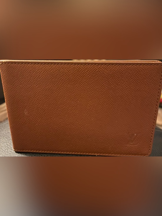 Louis Vuitton Handbags - Louis Vuitton Textured Brown Bifold Wallet